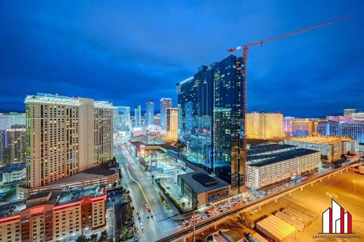 Mgm Signature-29-821 1Br2Ba F1 Strip View Balcony Las Vegas